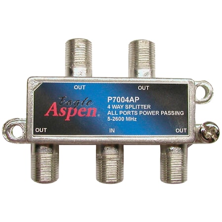 Eagle Aspen Power Passing 4-Port 2600MHz Splitter 500312